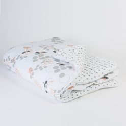שמיכה כותנה אורגנית | שמיכת ילדים | שמיכה למיטת יחיד